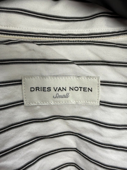 Dries Van Noten Double-Layer Striped Loose Shirt