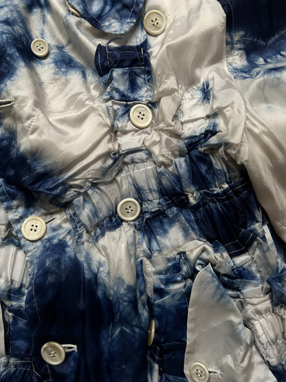 comme des garçons homme plus blue porcelain coat