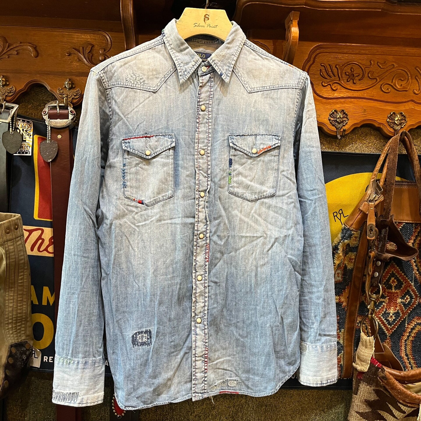 Double RL Ralph Lauren Embroidered Shirt