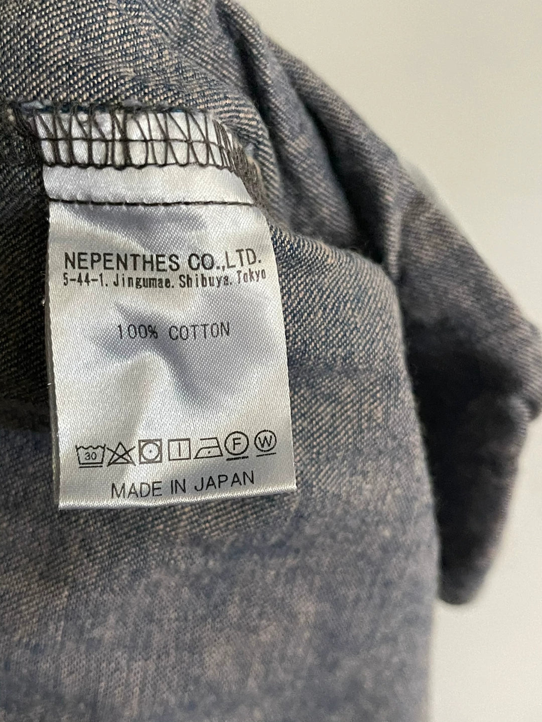 Needles Cotton Lantern Pants in Blue