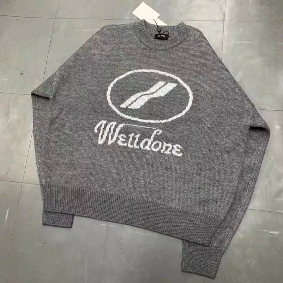 Welldone Graphic Knit Sweater
