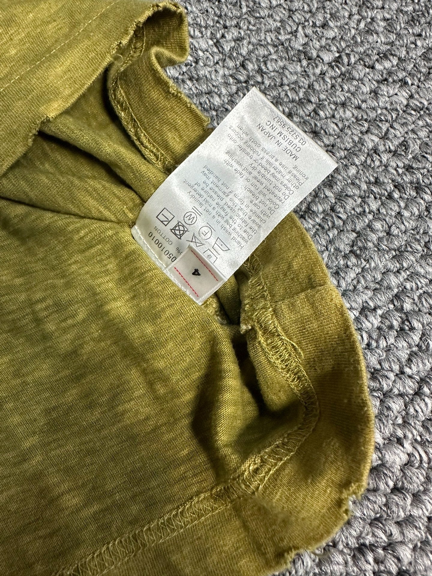 visvim tie-dye distressed tee