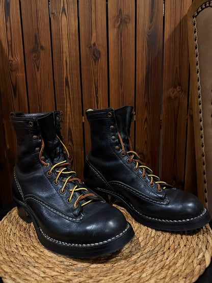 Wesco Jobmaster 7.5D Black Work Boots