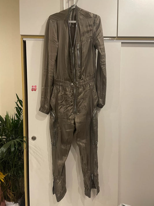 rick owens fogachine larry flightsuit