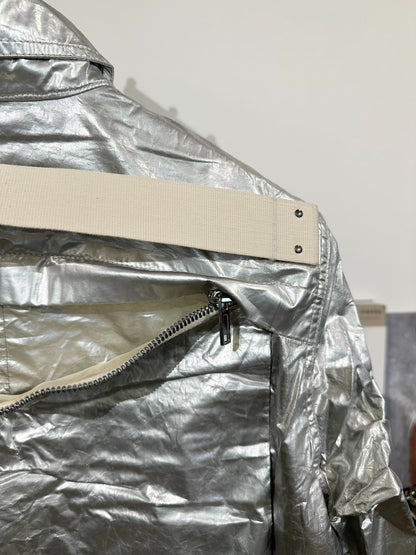 Rick Owens Drkshdw Silver Utility Jacket