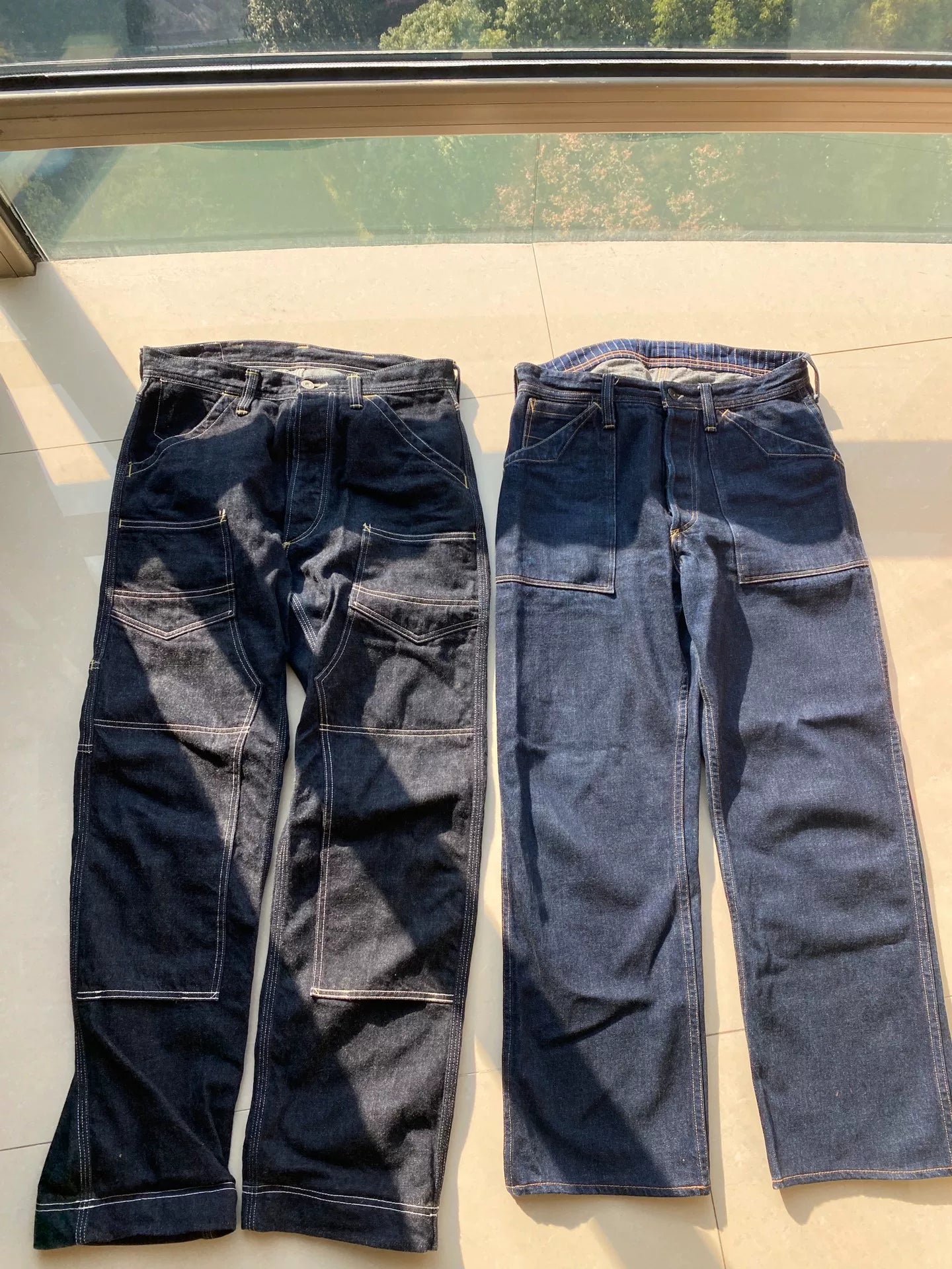 freewheelers miner 30 denim pants