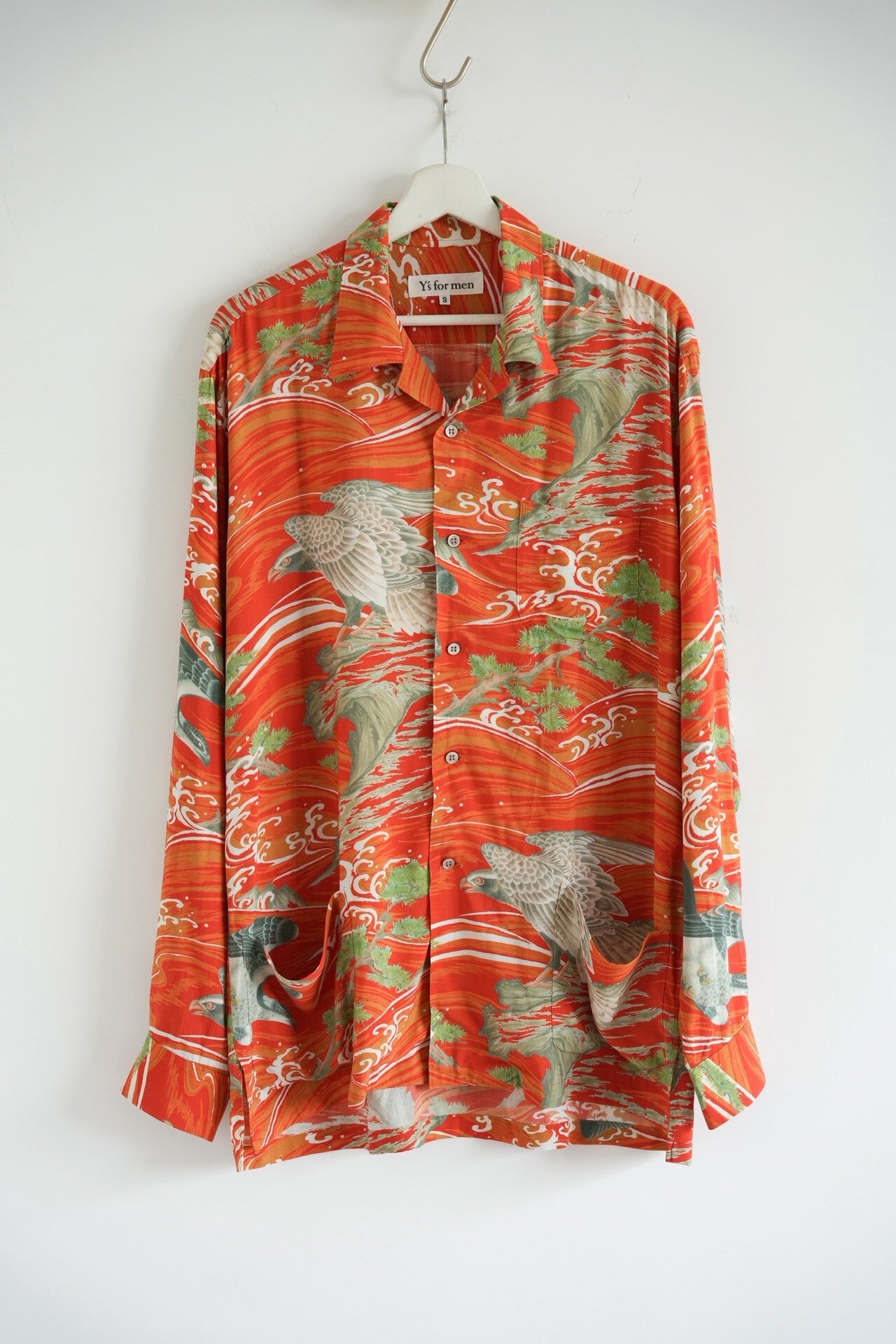 Yohji Yamamoto 00s Eagle Print Shirt