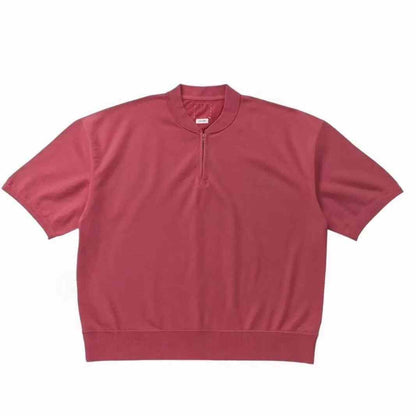 VISVIM MONDO HENLEY ZIP Short-Sleeve T-Shirt
