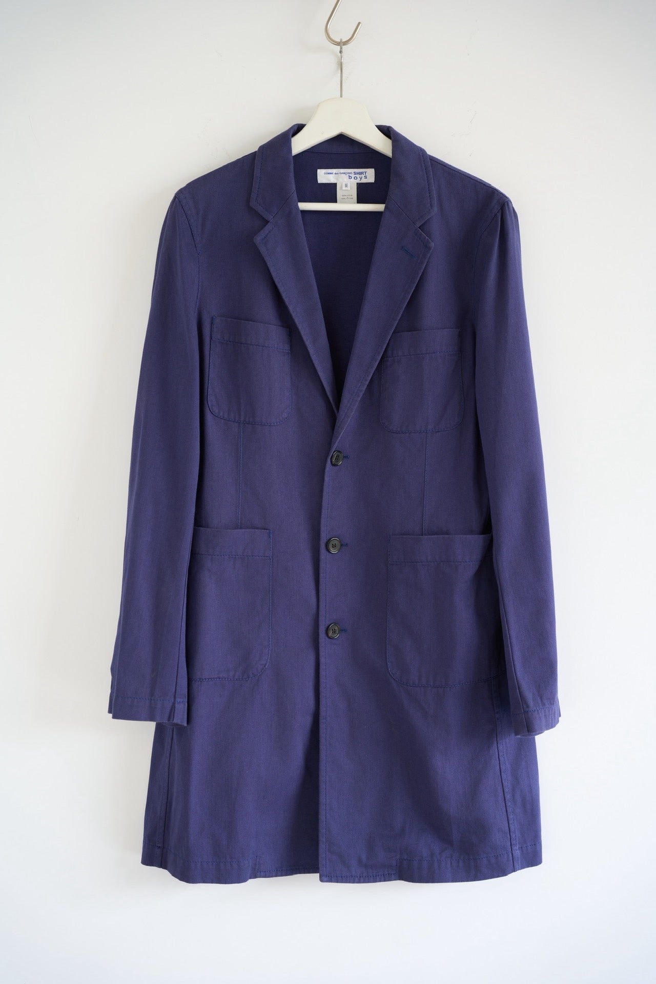 Comme des Garçons Shirt Boys Printed Trench Coat