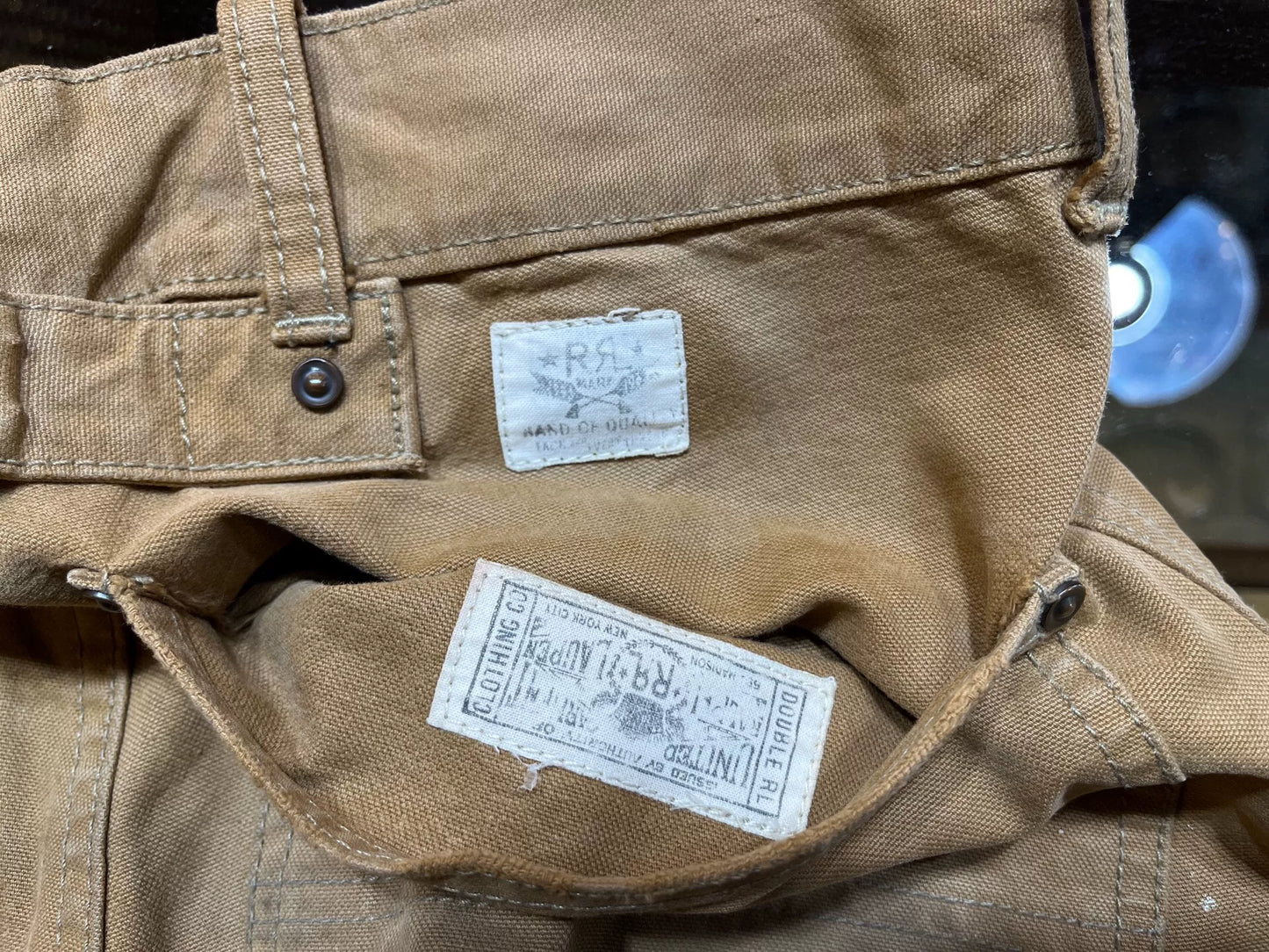 RRL Classic Lumberjack Casual Pants