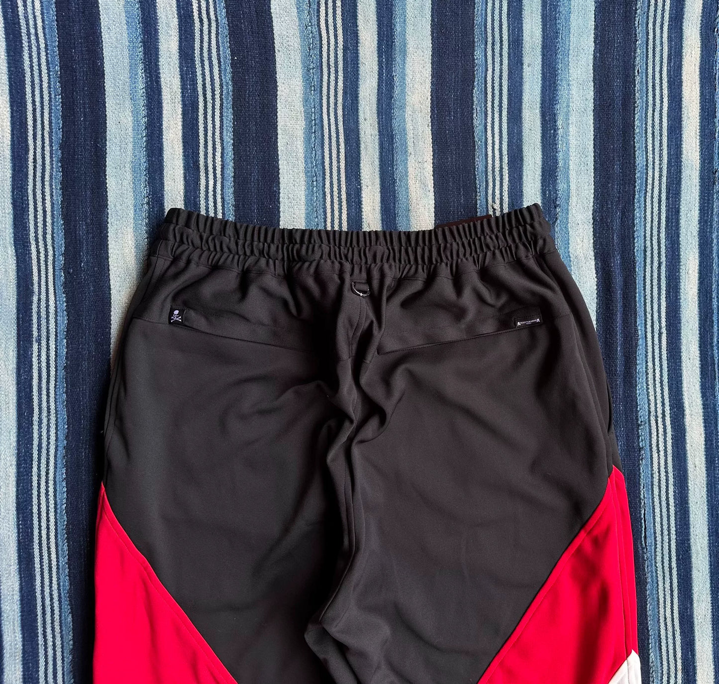 mastermind japan color block sports pants
