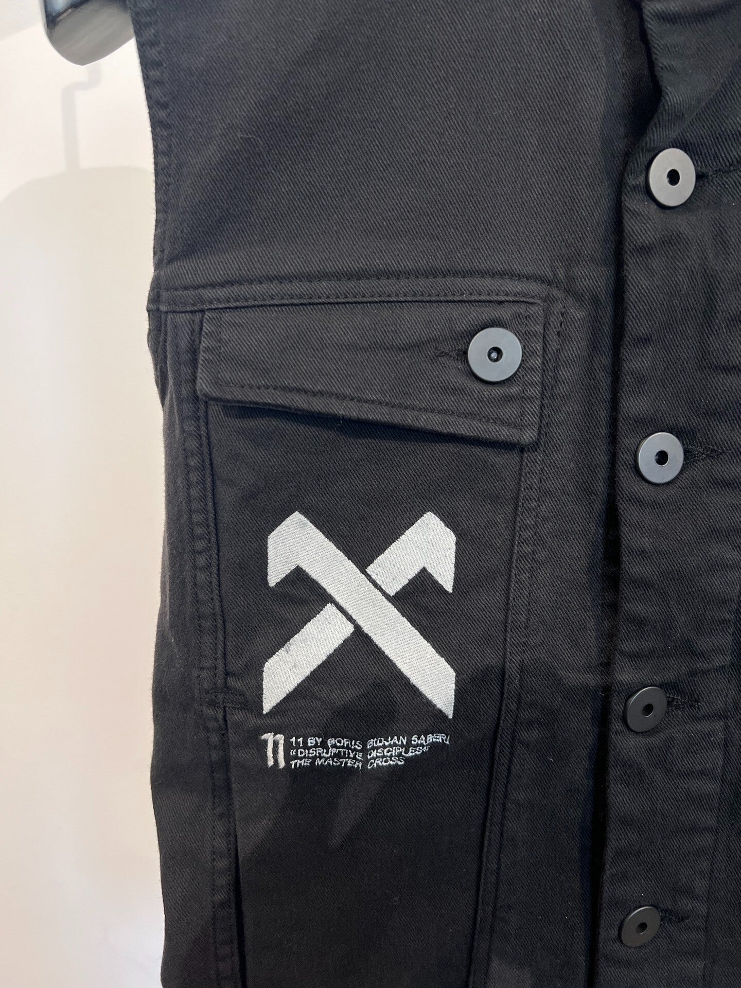 Boris Bidjan Saberi 11by BBS V3 Denim Hunting Vest