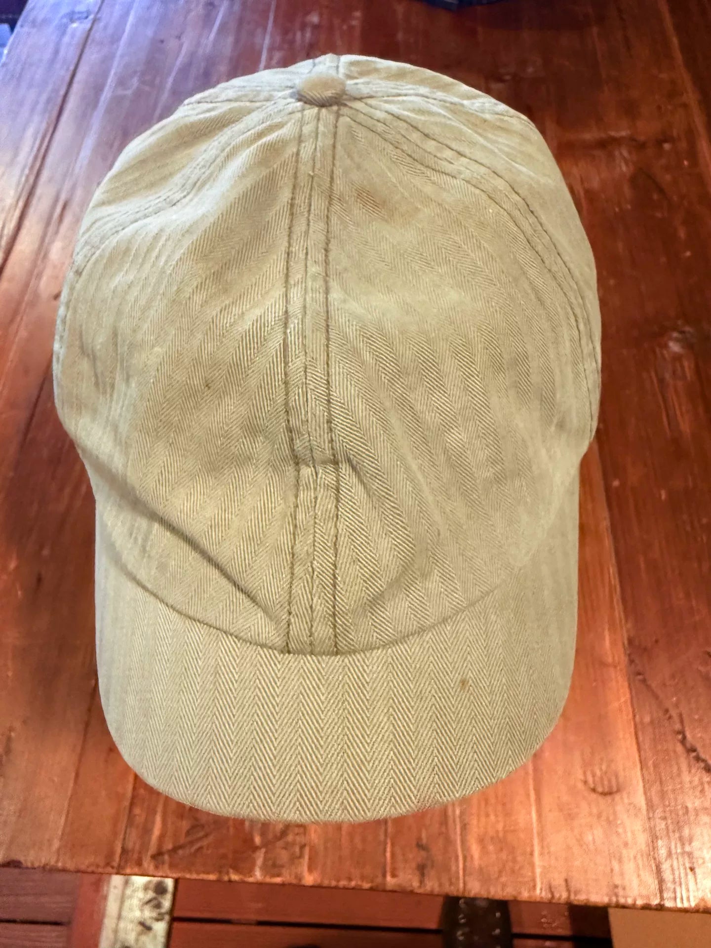 RRL Ralph Lauren Herringbone Baseball Cap