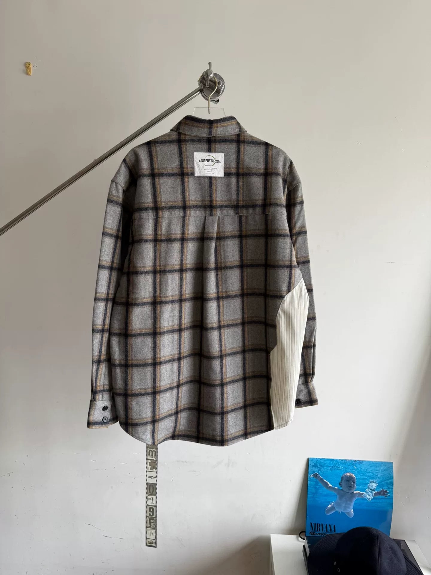 Ader Error Plaid Wool Shirt