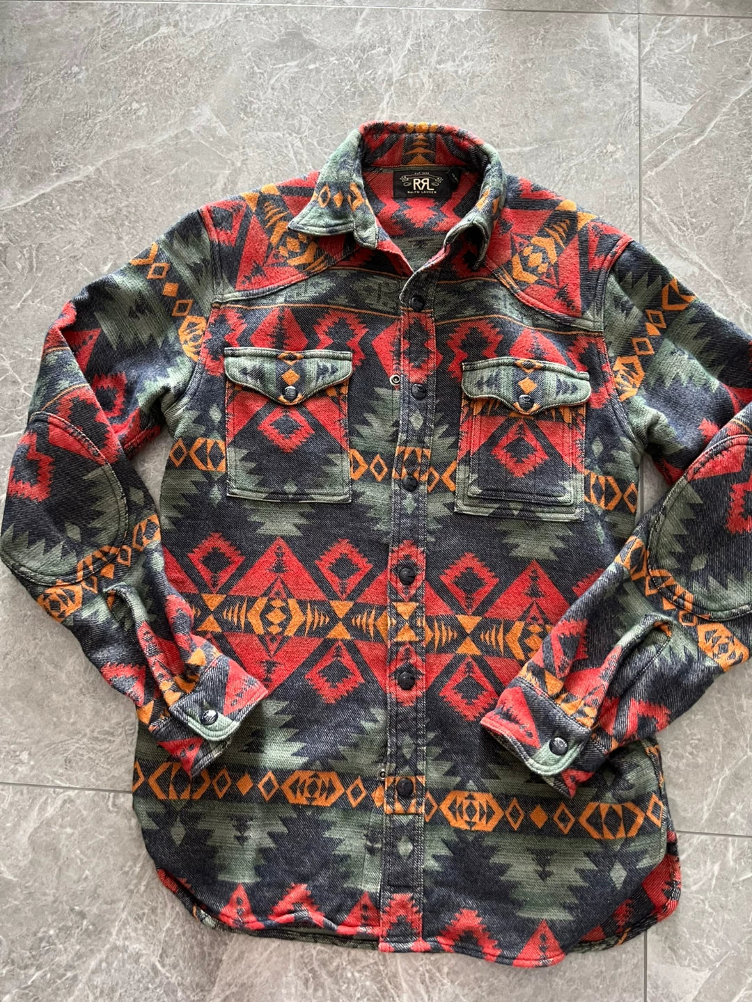 RRL Southwest Pattern Flannel Shirt