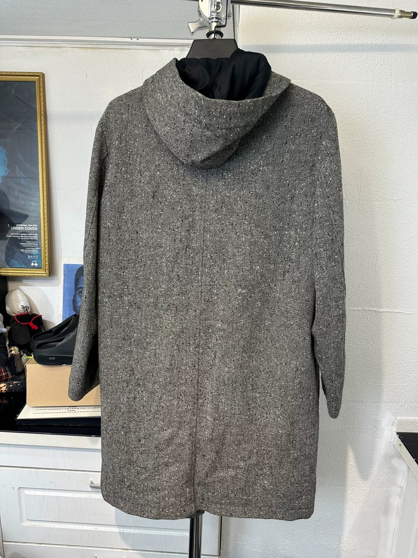 Yohji Yamamoto A.A.R Hooded Snowflake Coat