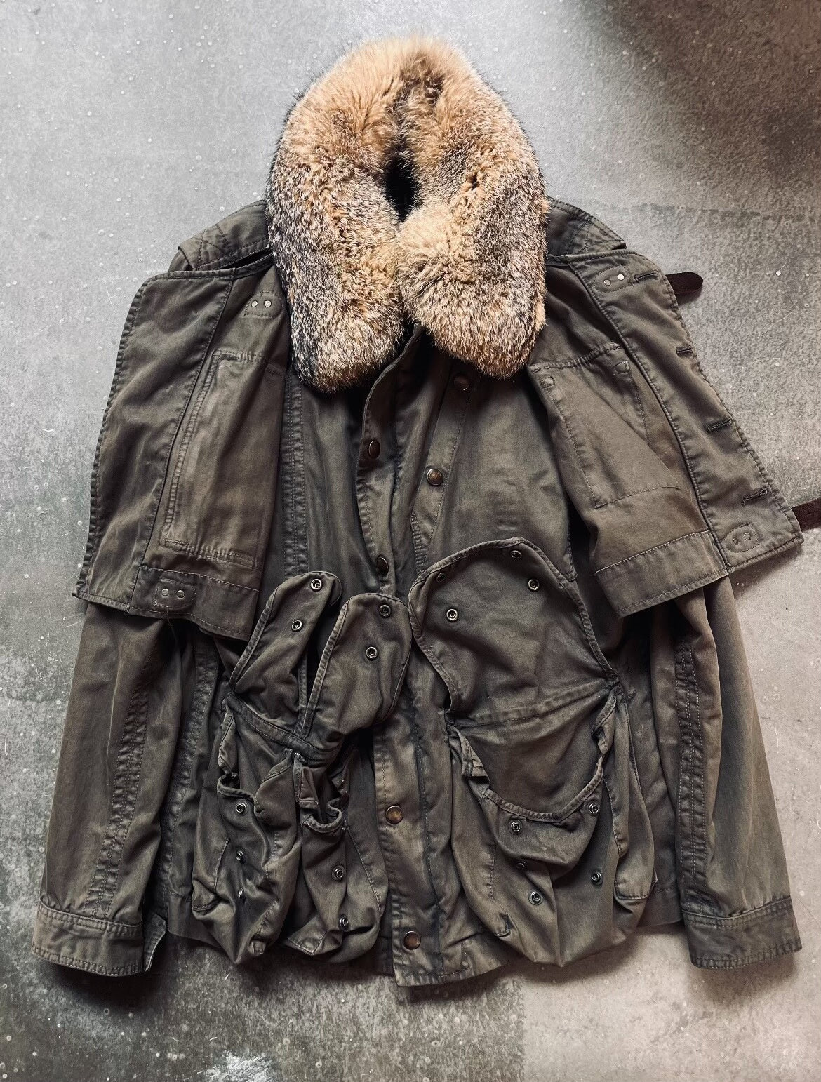 multifunctional hunting jacket by kiminori morishita