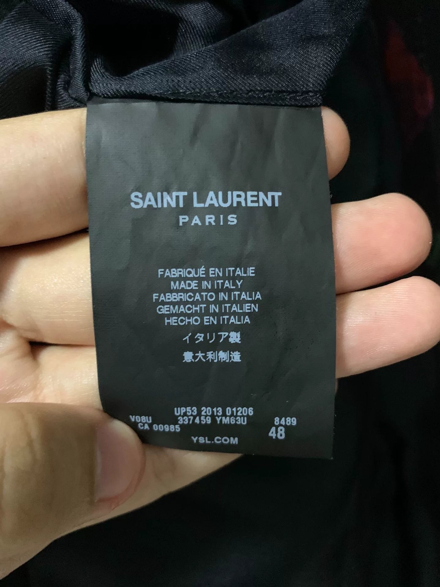 Saint Laurent SLP 14SS Runway Blazer