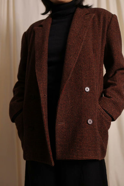 Y's by Yohji Yamamoto Multi Check Jacket