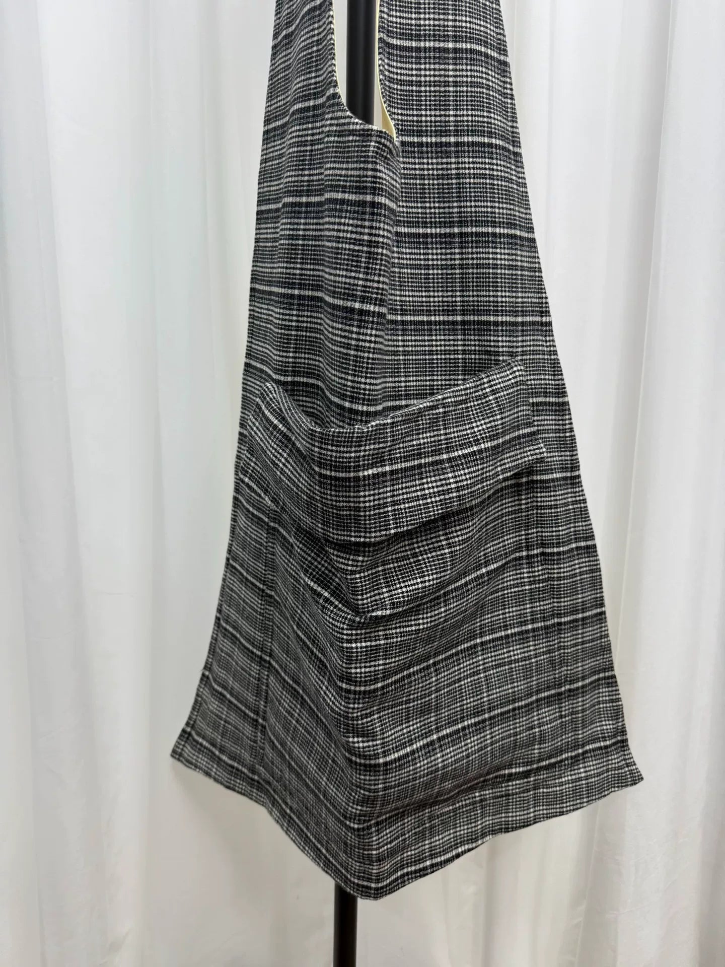 raf simons plaid shoulder bag autumn winter