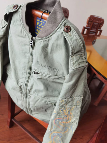 Ralph Lauren Vintage Dragon Flight Jacket