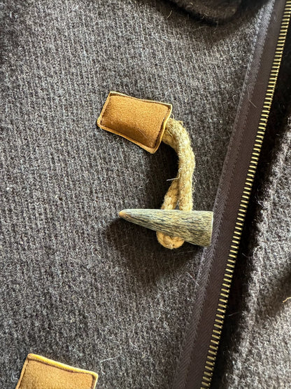 visvim commodore brown wool coat