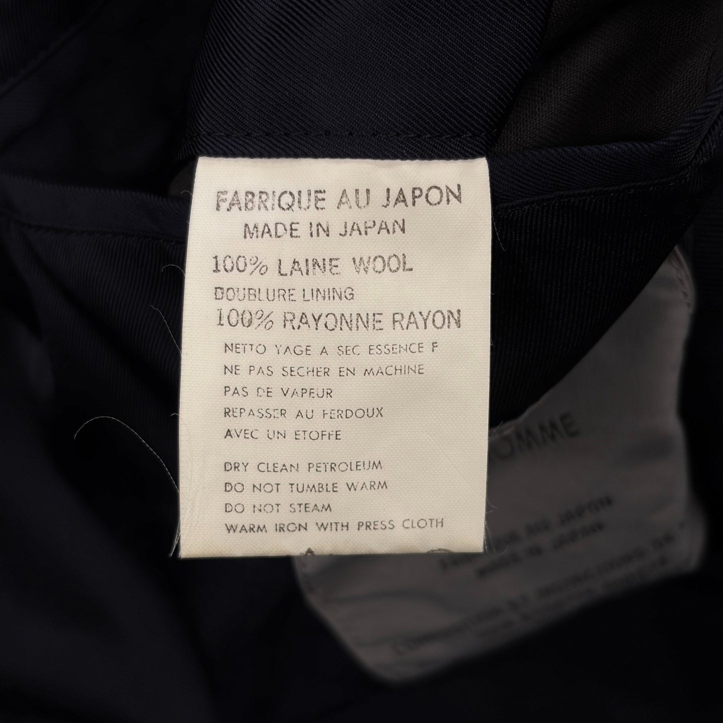 Yohji Yamamoto 93AW Reggae 4-Button Suit