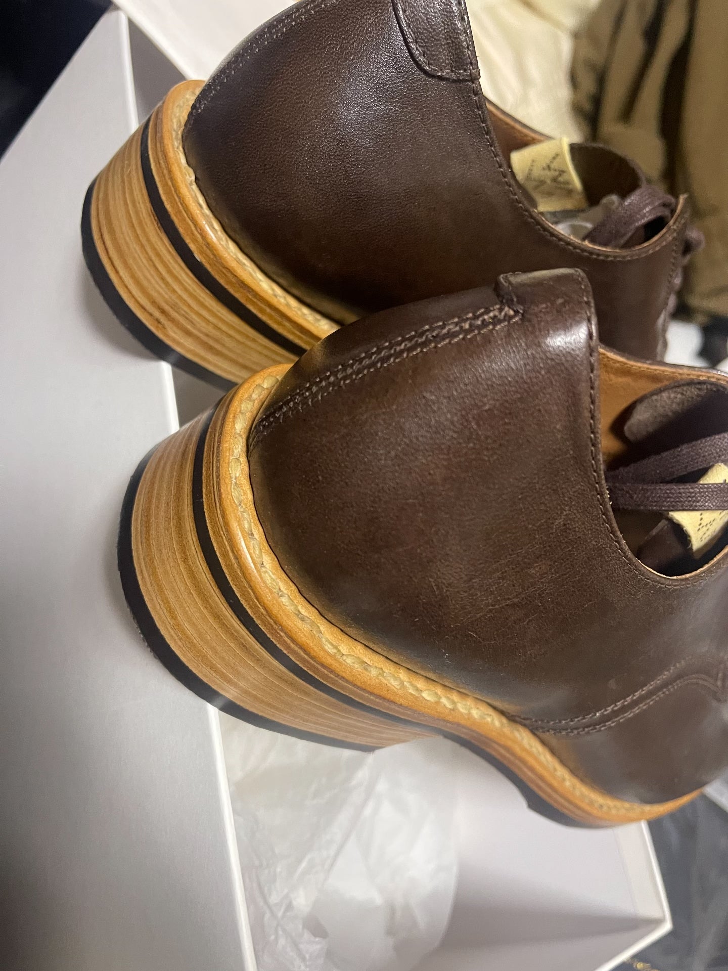 Visvim 24aw Galvin Plain Toe Folk