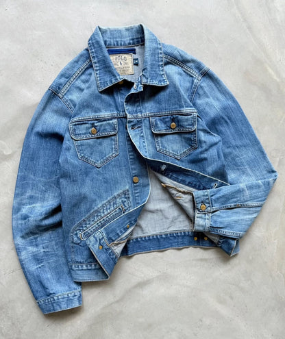 Vintage 2007 Polo Ralph Lauren Western Denim Jacket