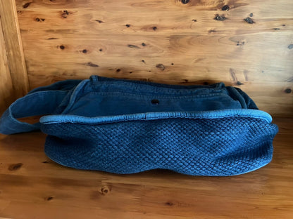 porter classic kendo shoulder bag blue dye