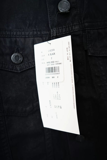 Undercover Patchwork Sleeve Denim Jacket