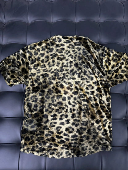 Supreme Leopard Print Short Sleeve Shirt