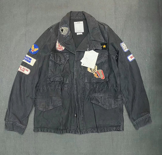 visvim ACHSE JKT PATCHES DMGD CHINO