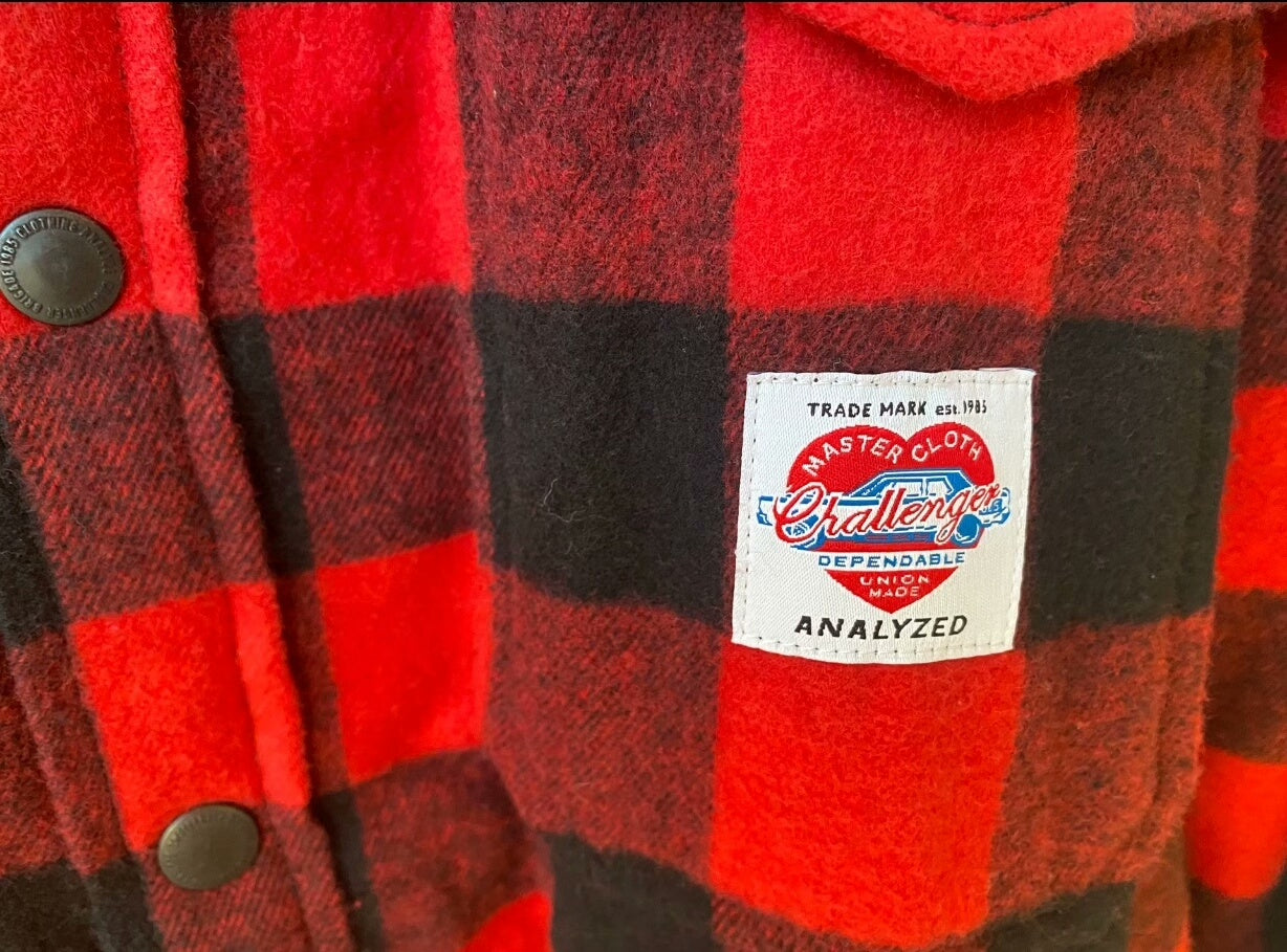 challenger buffalo plaid flannel shirt