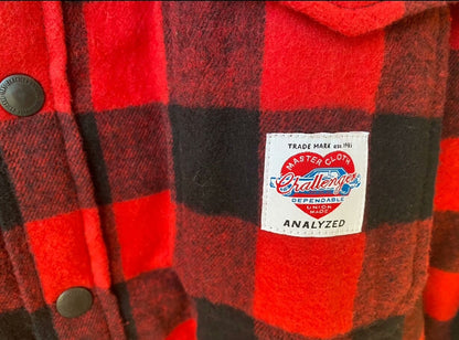 challenger buffalo plaid flannel shirt
