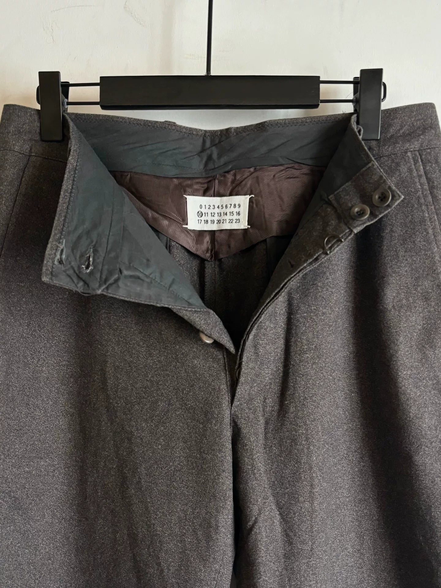 Maison Martin Margiela Mouse Skin Flared Pants