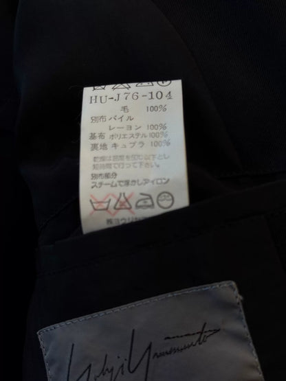 Yohji Yamamoto 97SS Velvet Paneled Suit