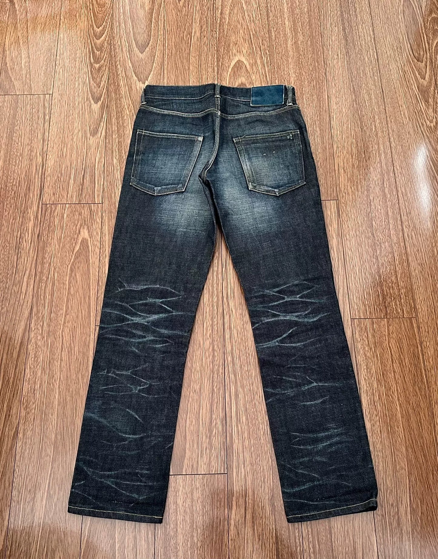 VISVIM Social Sculpture Non-Washed Jeans