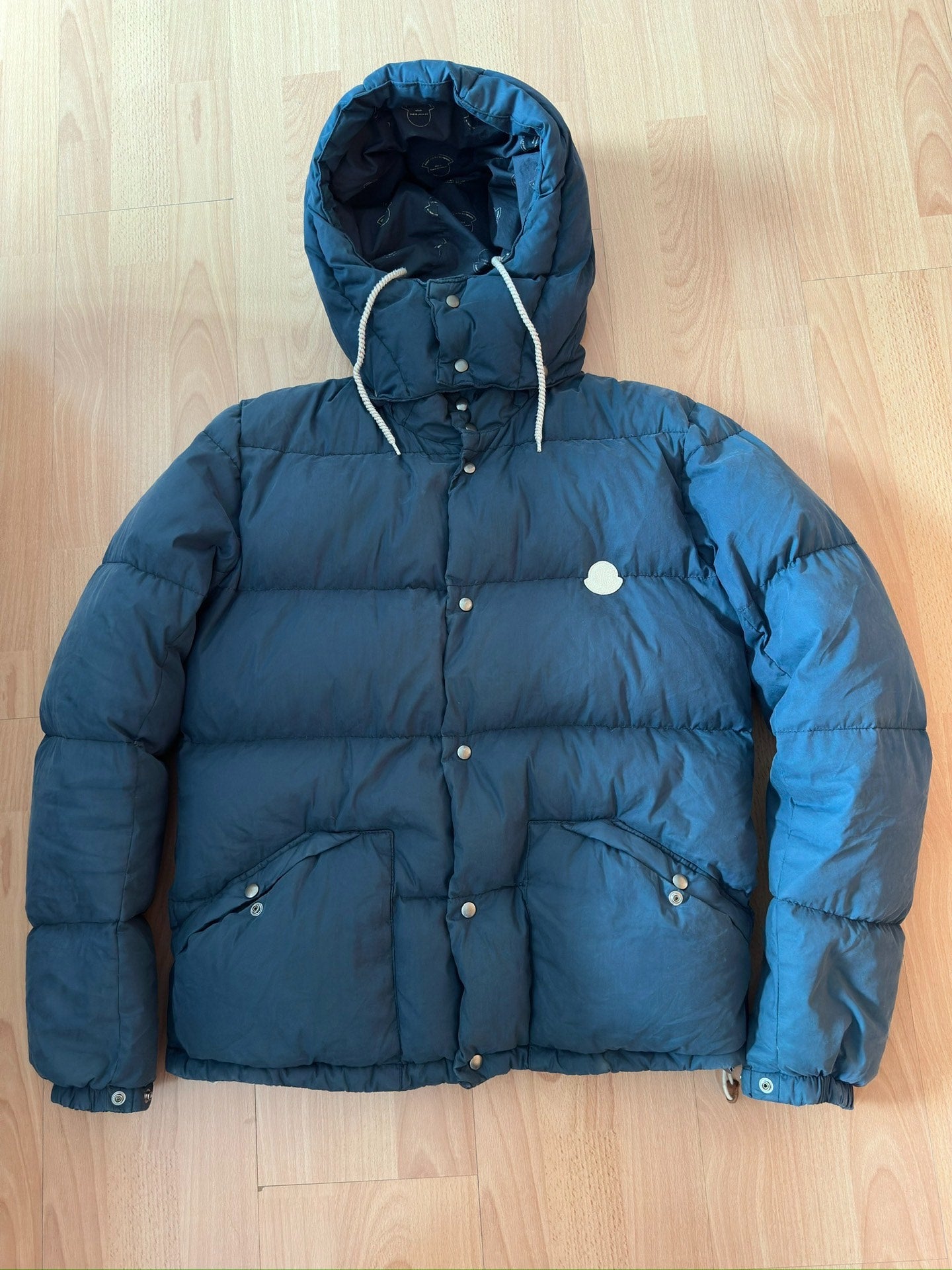 Moncler V x visvim short down jacket