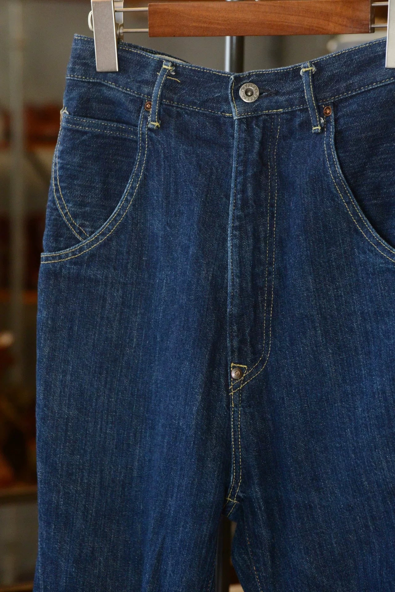 Kapital Denim Cropped Jodhpurs