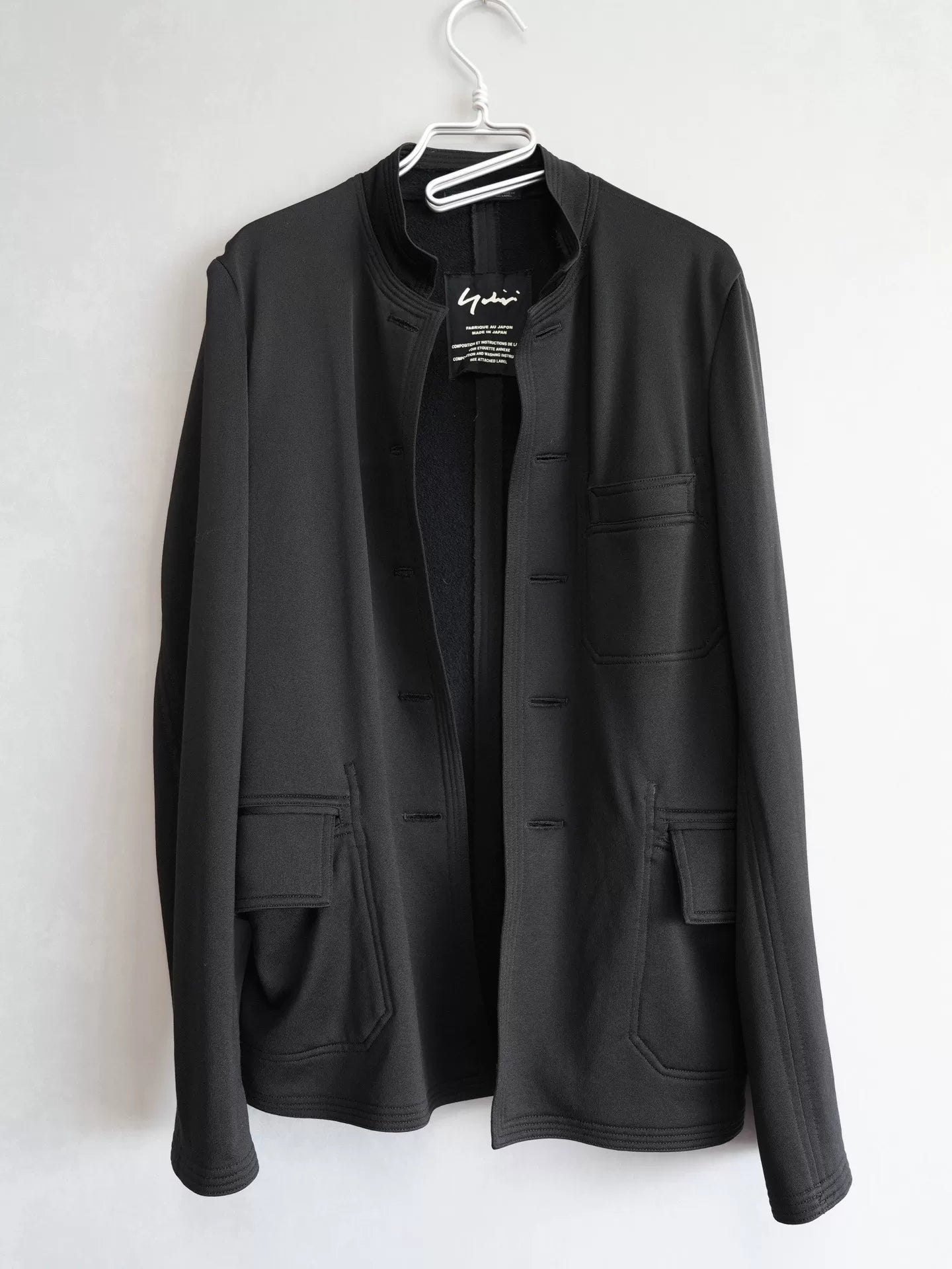 yohji yamamoto nylon blend jacket size 2