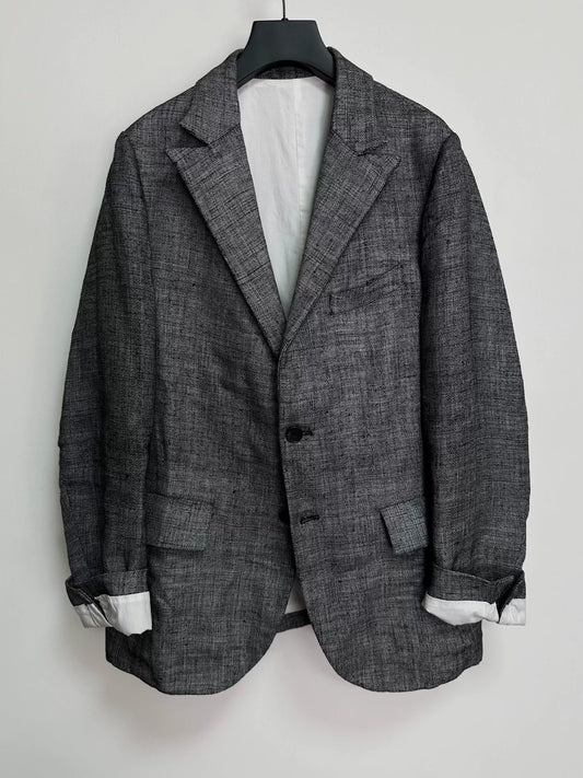 bergfabel handmade linen jacket