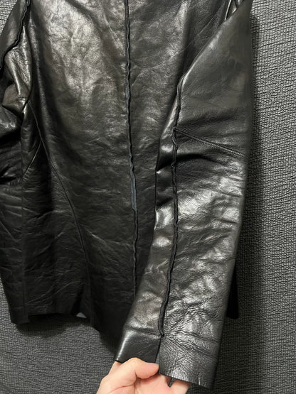 d hygen leather jacket with distinctive style