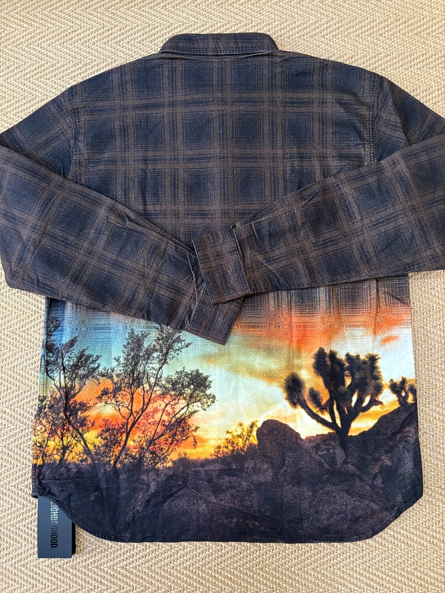 NEIGHBORHOOD x UGG 19AW Checkered Shirt