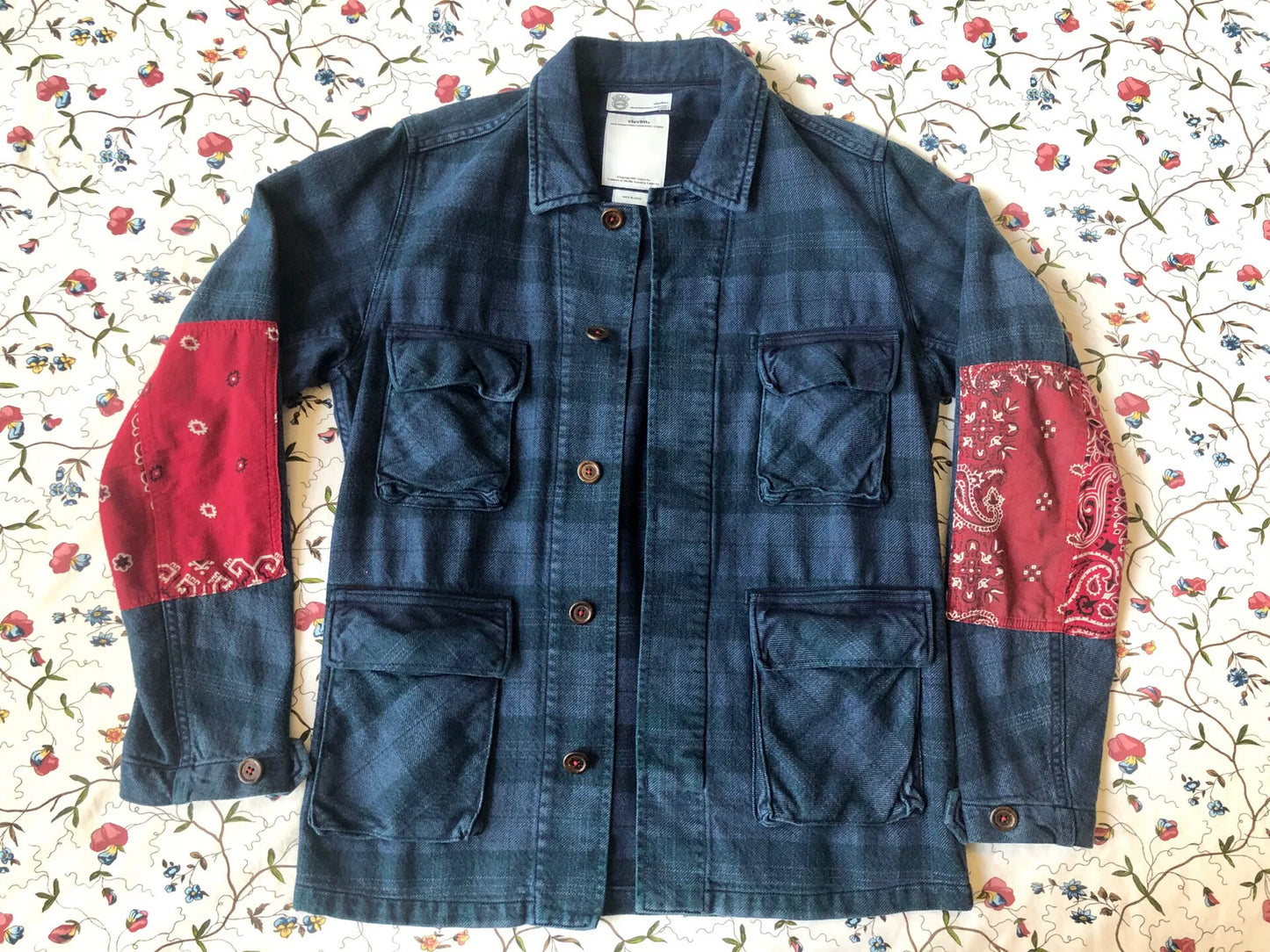 Visvim 13ss Kilgore Blue Check Jacket