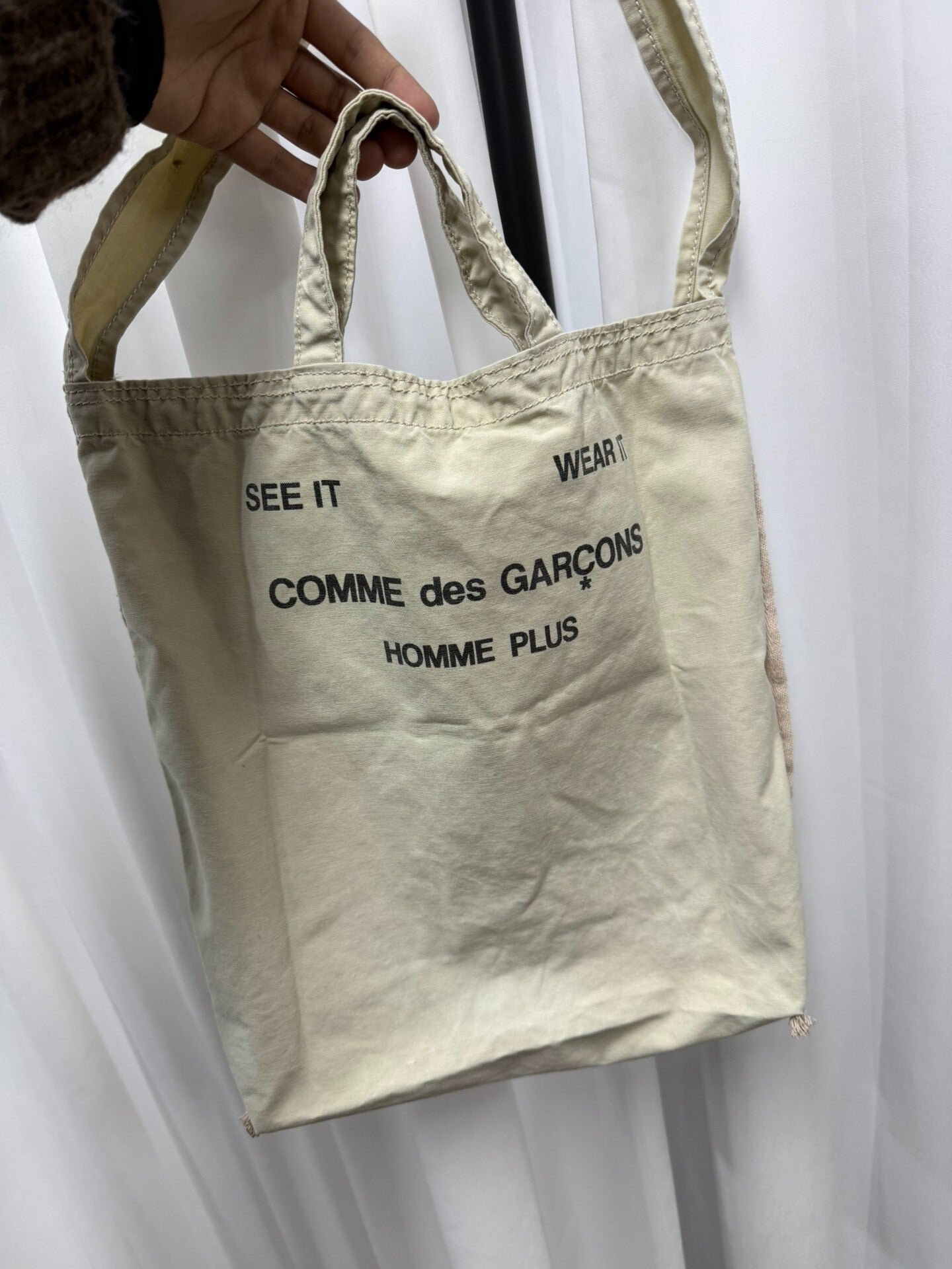 Comme des Garcons Homme Plus Tote Bag