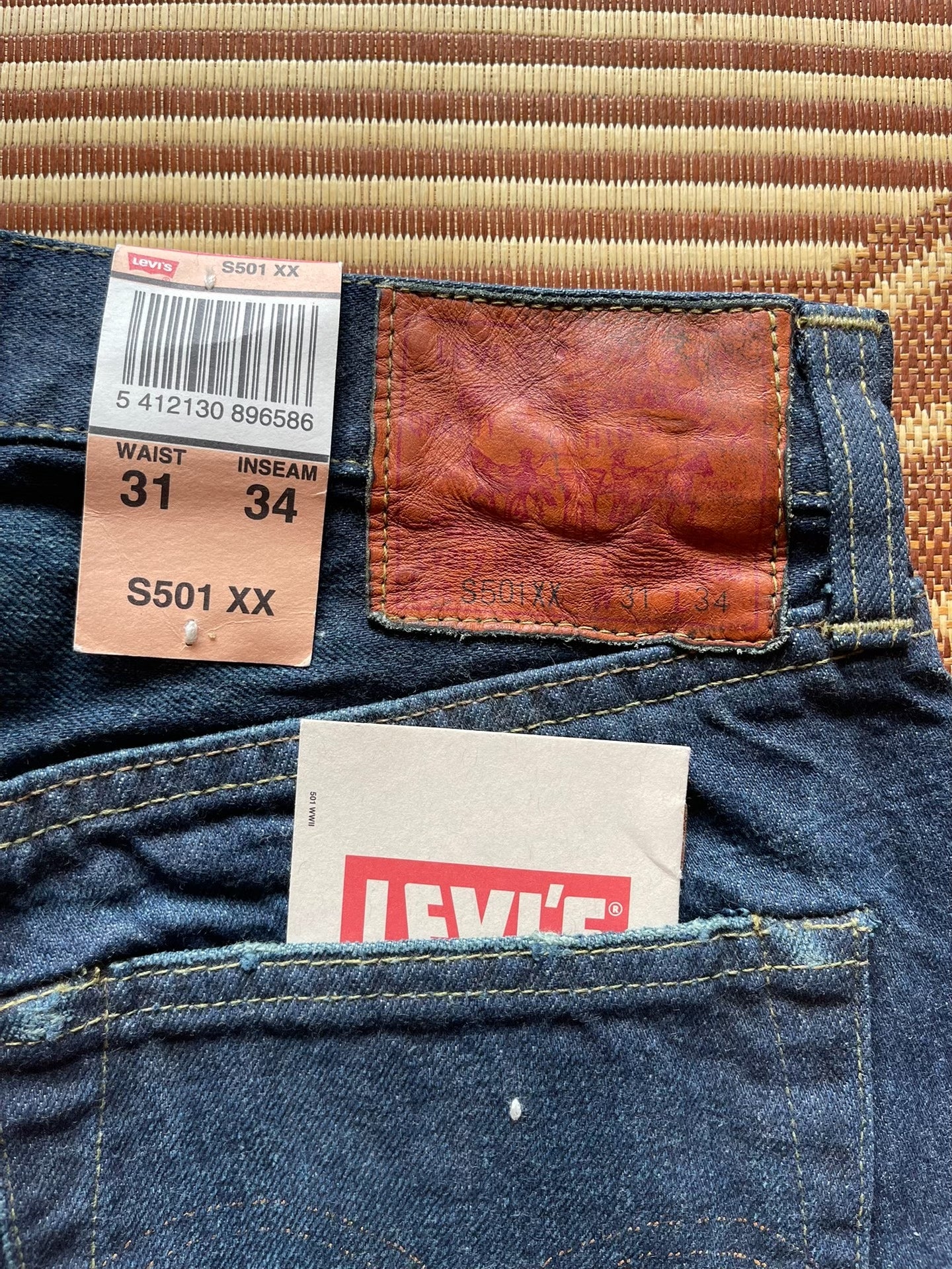Levi's LVC 555 S501XX 44501 0160