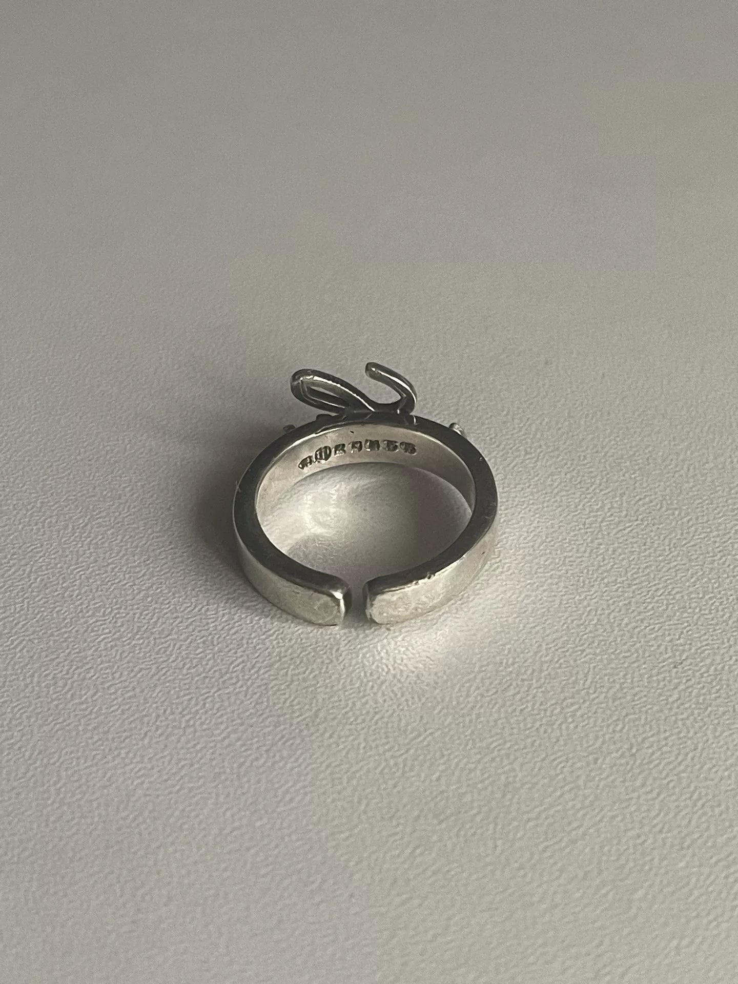 maison martin margiela silver ring 2008