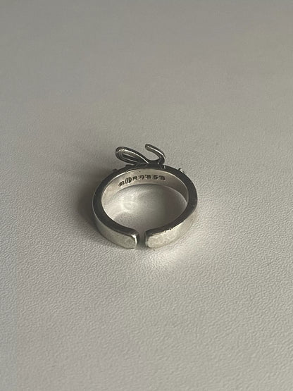 maison martin margiela silver ring 2008