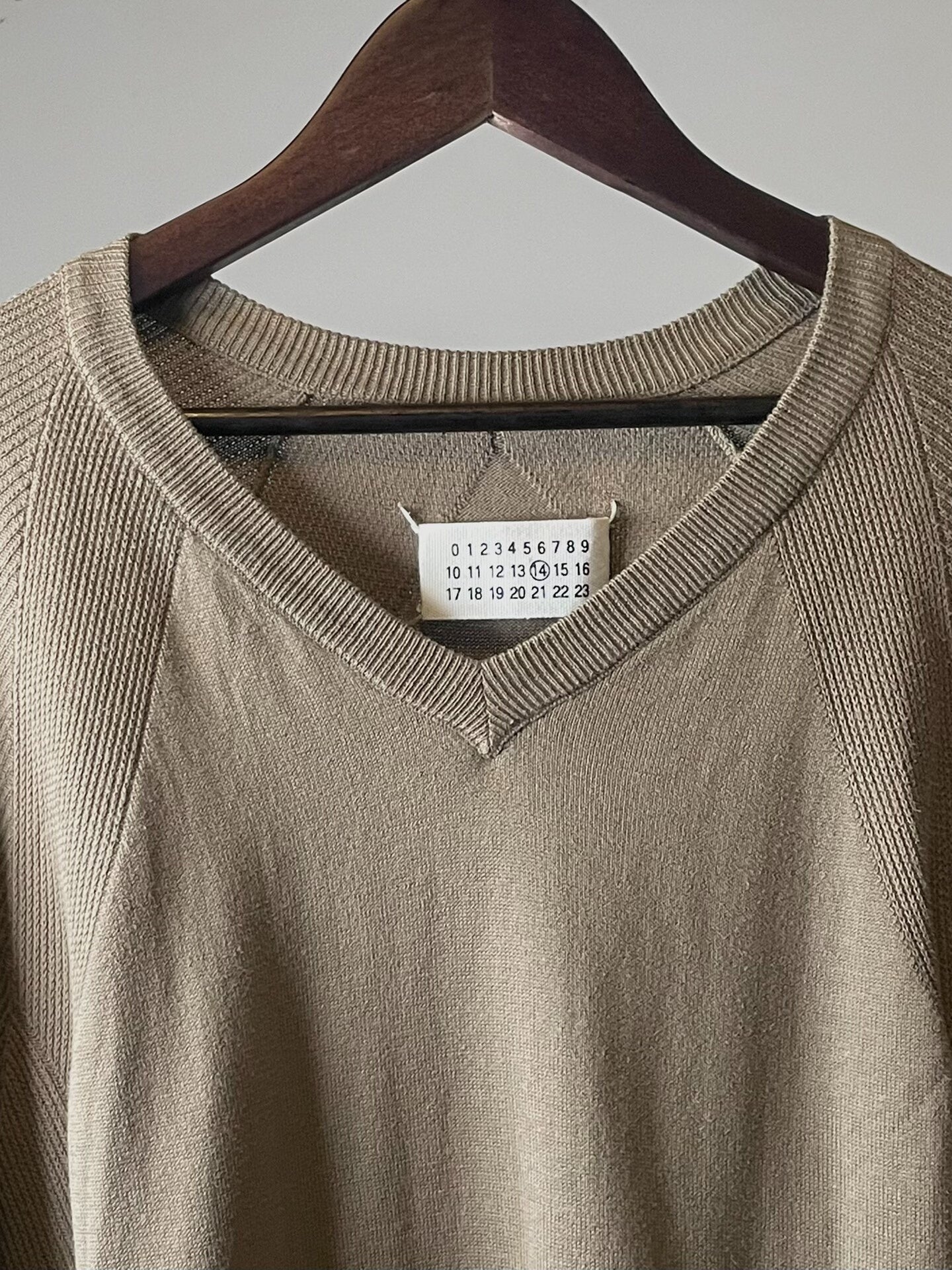 Maison Martin Margiela V-Neck Knit Sweater